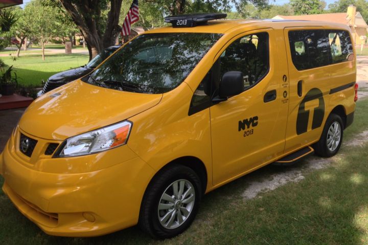 2014 Nissan NV200 Taxi/Image by Author